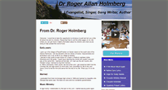 Desktop Screenshot of drrogerholmberg.com